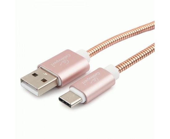 711175 - Кабель USB(A)шт. - 2.0 type C шт. Cablexpert, серия Gold, 1.8м, золото, BL (1)