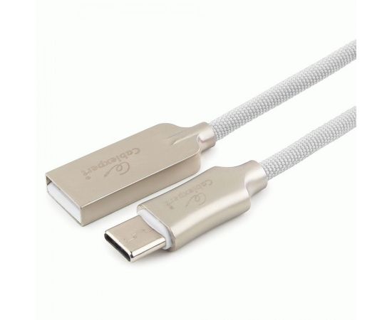 711180 - Кабель USB(A)шт. - 2.0 type C шт. Cablexpert, серия Platinum, 1.8м, белый, нейлон, BL (1)