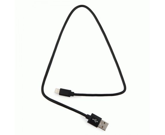 711208 - Кабель USB(A)шт. - 8pin шт. для iPhone5/6/7/8/X, IPod, IPad Cablexpert серия Silver, 0.5м, черн, BL (1)