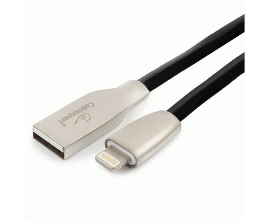 711223 - Кабель USB(A)шт. - 8pin шт. для iPhone5/6/7/8/X, IPod, IPad Cablexpert серия Gold, 0.5м, черный, BL (1)