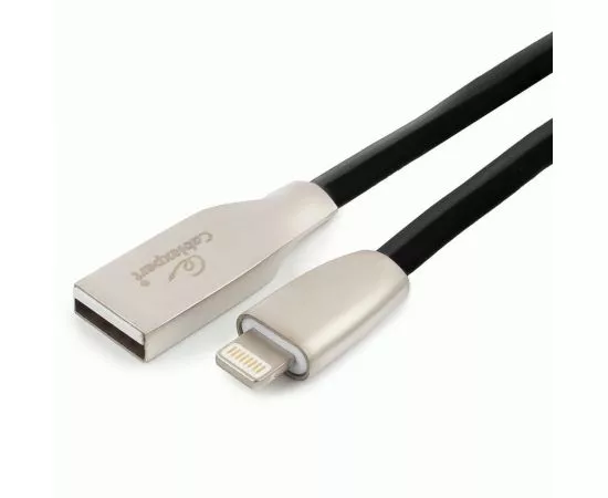 711225 - Кабель USB(A)шт. - 8pin шт. для iPhone5/6/7/8/X, IPod, IPad Cablexpert серия Gold, 1.8м, черный, BL (1)