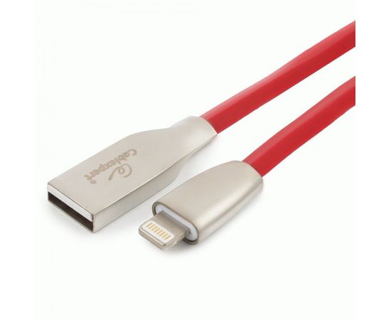 711232 - Кабель USB(A)шт. - 8pin шт. для iPhone5/6/7/8/X, IPod, IPad Cablexpert серия Gold, 1.8м, красн., BL (1)