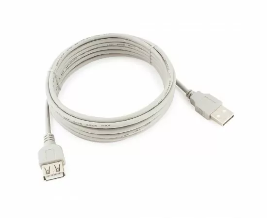 711327 - Кабель удлинитель USB(A)гн. 2.0 - USB(A)шт. Gembird AM/AF, 3.0м, пакет (1)