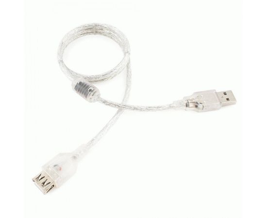 711335 - Кабель удлинитель USB(A)гн. 2.0 - USB(A)шт. Pro Cablexpert 0,75м, экран, феррит. кольцо (1)