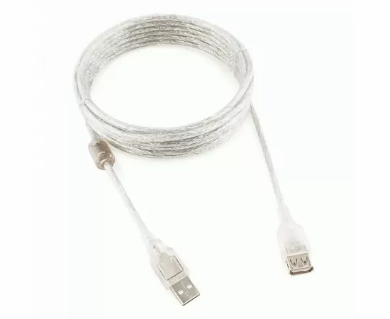 711339 - Кабель удлинитель USB(A)гн. 2.0 - USB(A)шт. Pro Cablexpert, 4,5м, экран, феррит (1)