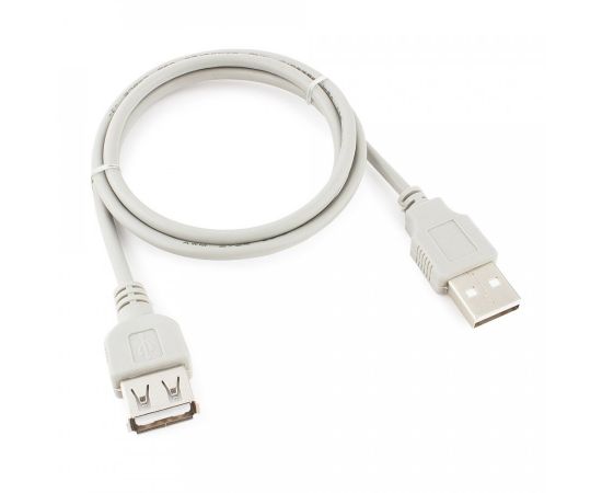 711340 - Кабель удлинитель USB(A)гн. 2.0 - USB(A)шт. Gembird AM/AF, 75см, пакет (1)