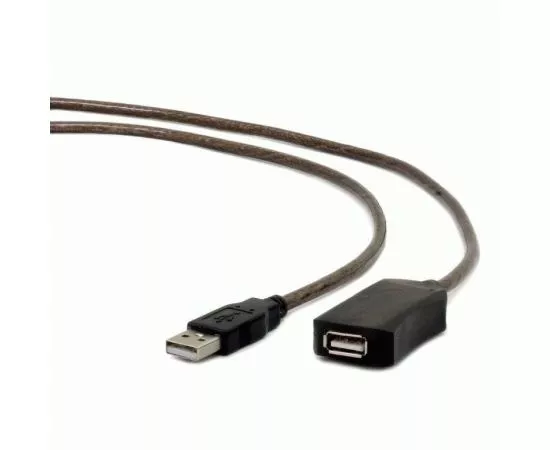 711341 - Кабель удлинительUSB(A)гн. 2.0 - USB(A)шт. активный Cablexpert, AM/AF, 15м (1)