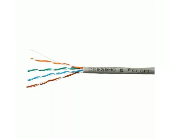 711470 - SkyNet Premium кабель UTP 4x2x0,51, медный, кат.5e, одножил., 305 м, коробка, серый (1)