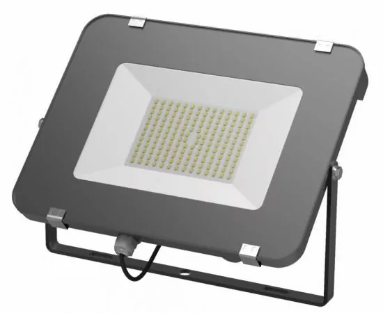 784843 - Gauss прожектор св/д Elementary 200W(16800lm) 6500K 6K IP65 черн. 413x344x44 691511200 (1)