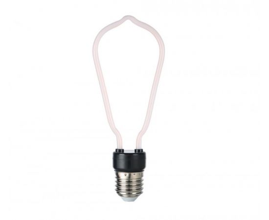 784863 - Gauss Filament Artline контурная ST64 4W(330lm) 2700К 2K E27 milky филамент (нитевидная) 1005802104 (1)