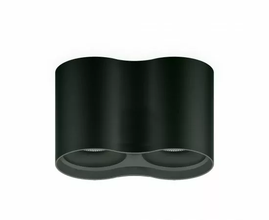 784925 - Gauss св-к св/д накл. спот двойн.цилиндр Overhead 24W(1600lm) 3000K 2K IP20 180x100 черн. HD033 (1)