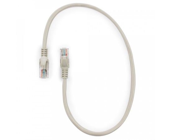 711884 - Cablexpert патч-корд UTP cat5e, 0,5м, литой, многожильный (серый) (1)