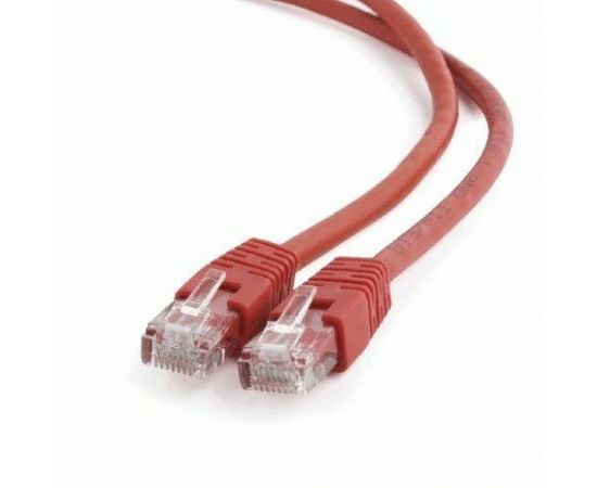 711895 - Cablexpert патч-корд UTP cat6, 0,5м, литой, многожильный (красный) (1)