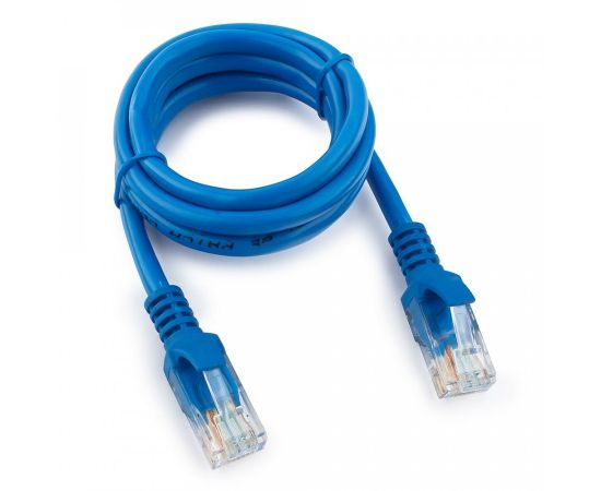 711915 - Cablexpert патч-корд UTP cat5e, 1м, литой, многожильный (синий) (1)