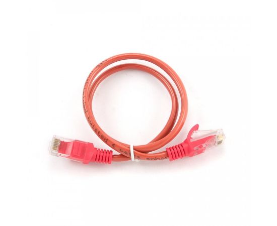 711920 - Cablexpert патч-корд UTP cat5e, 0,5м, литой, многожильный (красный) (1)
