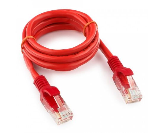 711922 - Cablexpert патч-корд UTP cat5e, 1м, литой, многожильный (красный) (1)
