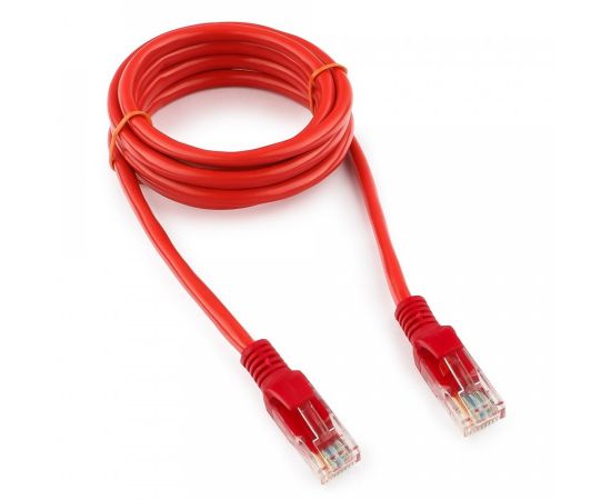 711950 - Cablexpert патч-корд UTP cat5e, 1,5м, литой, многожильный (красный) (1)