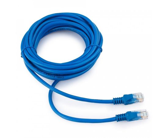 711956 - Cablexpert патч-корд UTP cat5e, 5м, литой, многожильный (синий) (1)