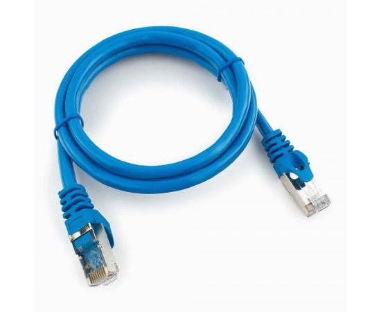 711971 - Cablexpert патч-корд FTP cat6, 1м, литой, многожильный (синий) (1)