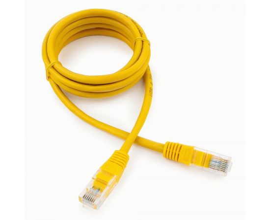 711997 - Cablexpert патч-корд медный UTP cat5e, 1,5м, литой, многожильный (желтый) (1)