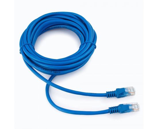 712002 - Cablexpert патч-корд медный UTP cat5e, 5м, литой, многожильный (синий) (1)