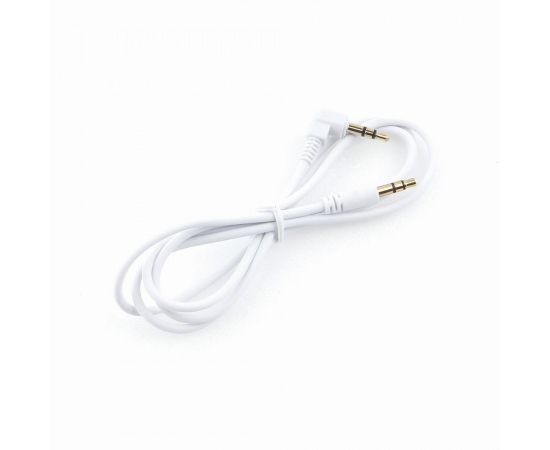 758908 - Аудио кабель jack 3,5шт. - jack 3,5шт. угловой Cablexpert, белый, 1м, блистер (1)