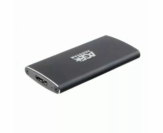 758937 - USB 3.0 Внешний корпус mSATA AgeStar 3UBMS2 (BLACK), алюминий, черный (1)