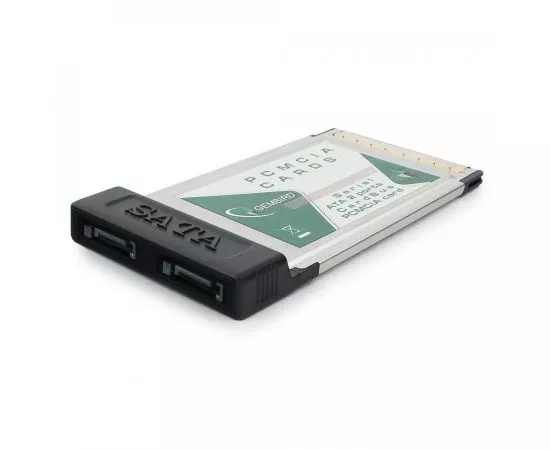 783779 - Адаптер Gembird CardBus PCMCIA на 2 SATA порта, 07568 (1)