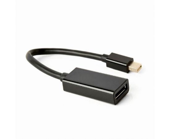 783789 - Переходник miniDisplayPort - DisplayPort, Cablexpert, 4K, 20M/20F, длина 16см, черн, 18468 (1)