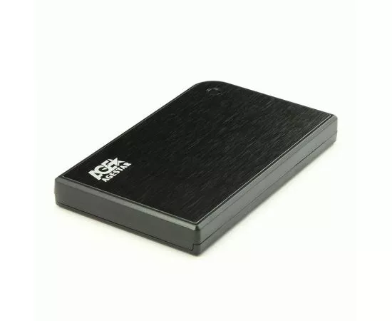 783824 - USB 3.0 Внешний корпус 2.5 SATA AgeStar 3UB2A14 (BLACK), алюминий, черный, безвинтовая конст, 10604 (1)