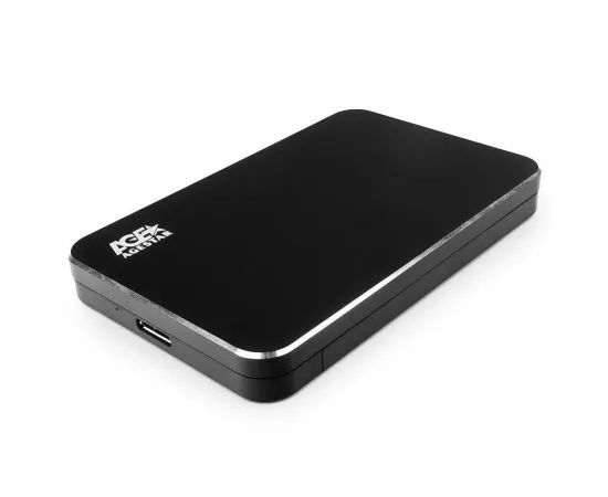 783829 - USB 3.0 Внешний корпус 2.5 SATA AgeStar 3UB2A18 (BLACK), алюминий+пластик, черный, 15731 (1)
