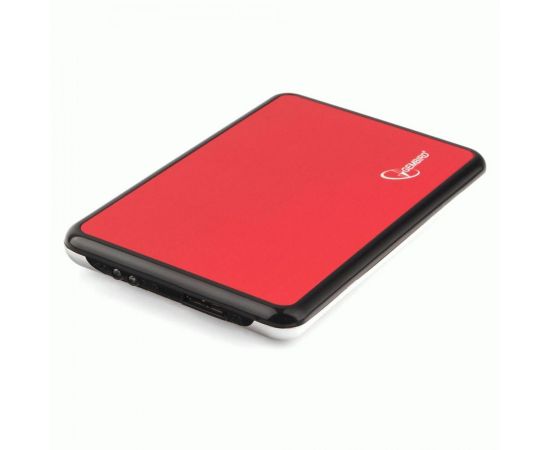 783882 - Внешний корпус 2.5 Gembird EE2-U3S-61, красный металлик, USB 3.0, SATA, нержавеющая сталь, 17562 (1)