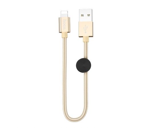 795315 - Кабель USB(A)шт. - 8pin шт(iphone) USB 2.0 hoco X35, AM/Lightning, золотой, 0,25м, 19148 (1)