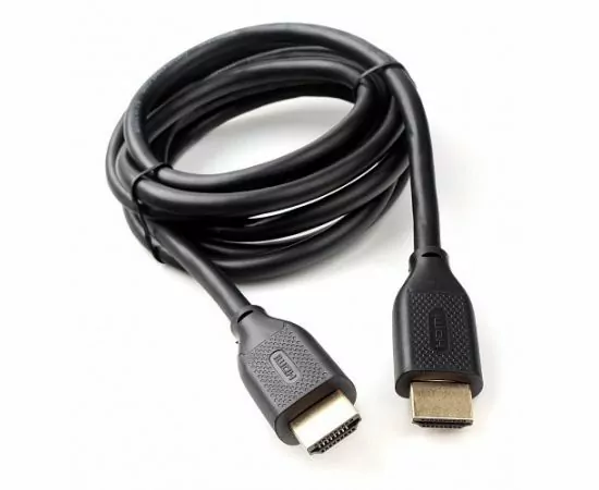 804082 - Кабель HDMI шт. - HDMI шт. Cablexpert CC-HDMI8K-2M, 2м, v2.1, 8K, 19M/19M, черный, пакет, 19570 (1)
