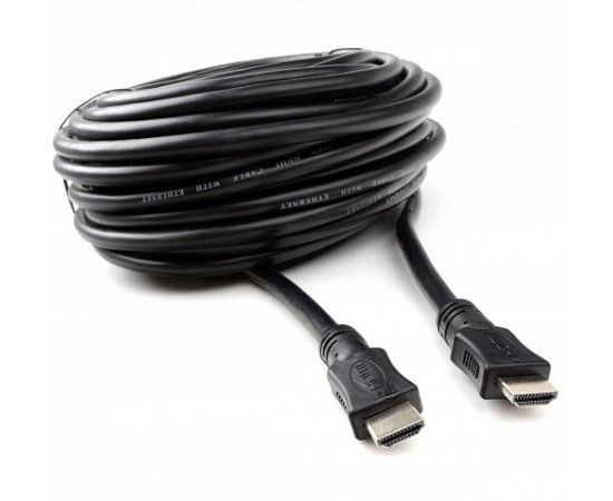 804086 - Кабель HDMI шт. - HDMI шт. Cablexpert CC-HDMI4L-15M, 15м, v2.0, 19M/19M, Light, черн, позол., экран (1)