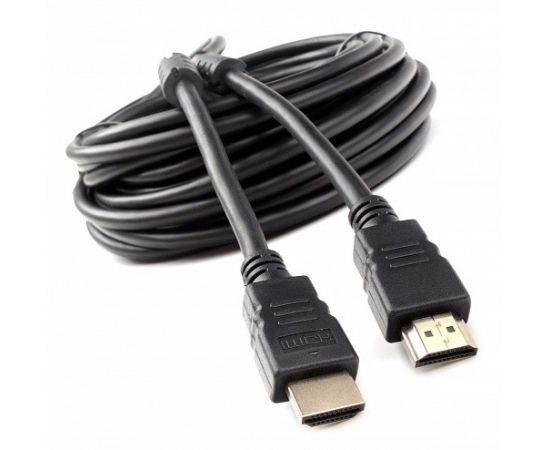 804094 - Кабель HDMI шт. - HDMI шт. Cablexpert CCF2-HDMI4-10M, 10м, v1.4, 19M/19M, черн,позол.,экран, феррит. (1)