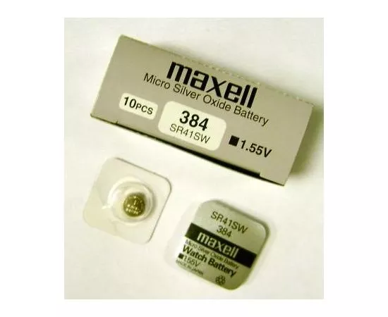 15485 - Элемент питания Maxell 392 SR41 SW/G3 BL1 (1)