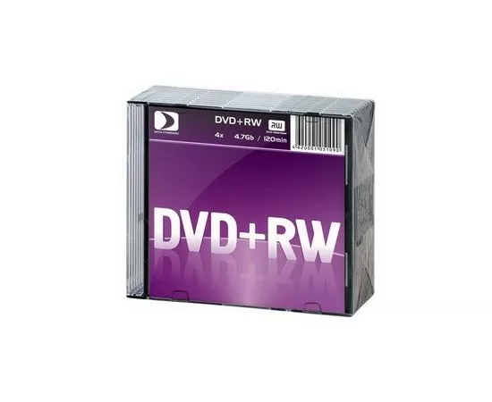 185690 - DVD+RW Data Standard 4x, 4.7Gb 10 Slim (1)