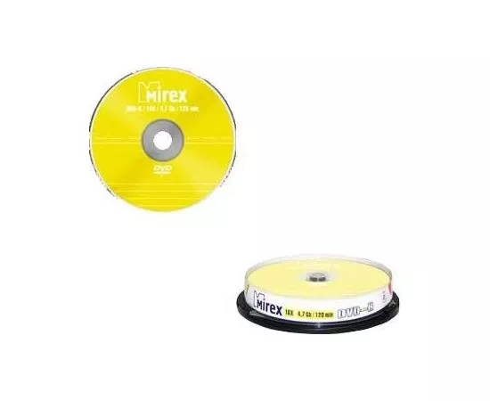 20759 - DVD-R Mirex 16x, 4.7Gb БОКС10шт. (1)