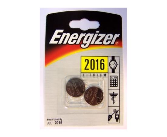 75305 - Элемент питания Lithium Energizer CR2016 BL2 (1)