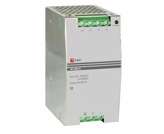 651788 - EKF Блок питания 24V 120W DIN dr-120w-24 (1)