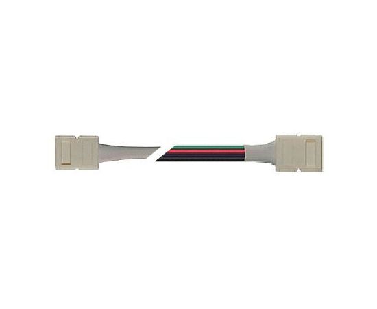 527040 - Jazzway Коннекторы д/лент SMD5050 RGB IP20(клипса 4конт-провод15см-клипса 4конт) цена/уп10шт 1016232 (1)