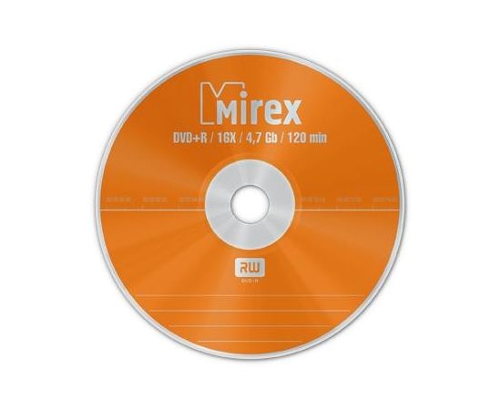 114934 - DVD+R Mirex 16x, 4.7Gb Bulk 50 термоупаковка (1)