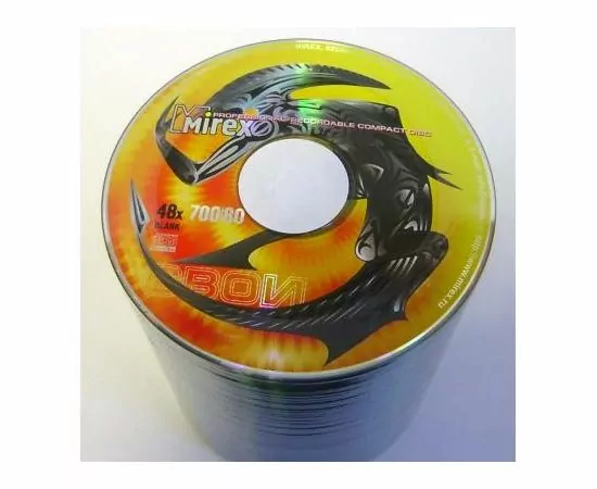 11824 - К/д Mirex blank CD-R80/700MB 48x Bulk/по100шт. (1)