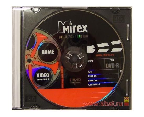 27714 - DVD-R Mirex 16x, 4.7Gb Slim VideoКоллекция (50!) (1)