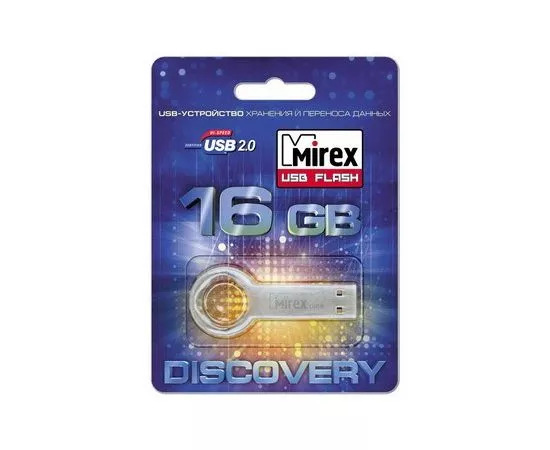 409220 - Флэш-диск USB 16GB Mirex ROUND KEY (ecopack) (1)