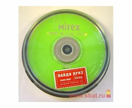 45521 - DVD-RW Mirex 4x, 4.7 Gb БОКС25шт. (1)