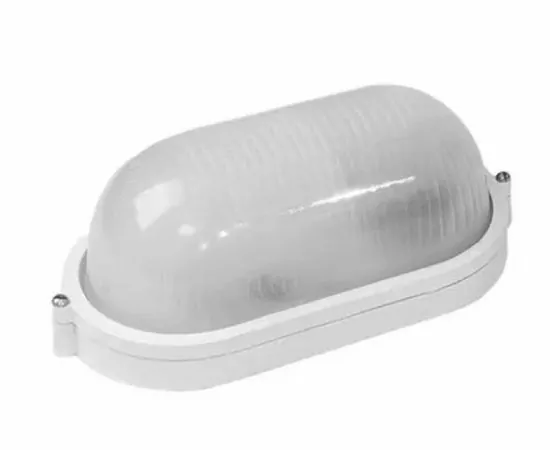 806886 - Gauss св-к влагозащит. овал баня/сауна 130° IP54 280х160х108 100W E27 НБП бел 926602201 (1)