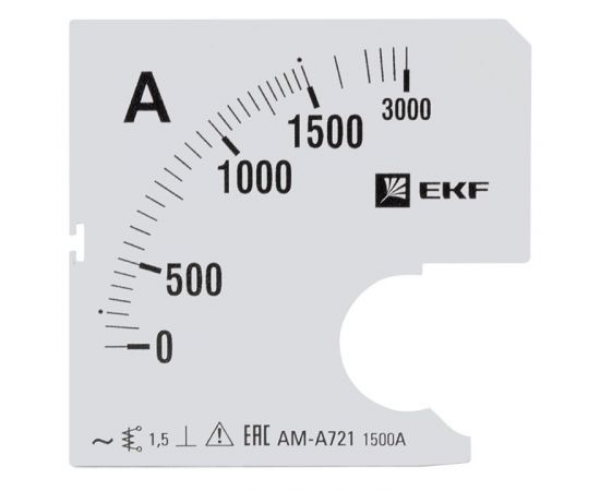 653779 - Шкала сменная для A721 1500/5А-1,5 EKF PROxima (1)