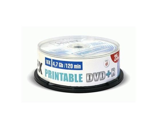 786250 - К/д DVD+R printable inkjet 4,7 Гб 16x Cake box 25 (300!) (1)